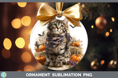 GorgeousCats Boho Autumn Ornament design.