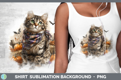 GorgeousCats Boho Autumn Shirt design.