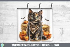 GorgeousCats Boho Autumn Tumbler design.