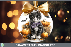 GorgeousCats Boho Autumn Ornament design.