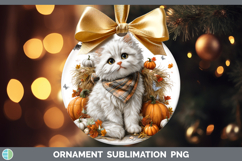 GorgeousCats Boho Autumn Ornament design.