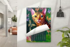 Calendar 2023 Printable | Fantastic Cats Calendar Product Image 4