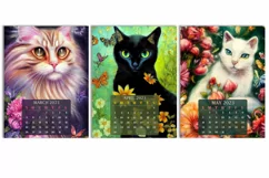 Calendar 2023 Printable | Fantastic Cats Calendar Product Image 8
