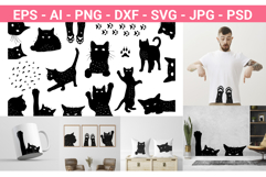 Cat svg, Funny Cats Vector Cut Files Product Image 1