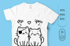 Cats Cuddling | Gift Ideas For Her and For Him Product Image 1