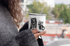 Cats for cutting and sublimation. SVG File Product Image 2