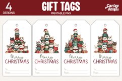cats gift tags