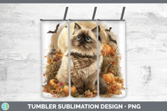 GorgeousCats Halloween Bandana Tumbler design.