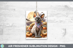 GorgeousCats Halloween Bandana Air Freshener design.