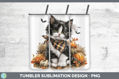 GorgeousCats Halloween Bandana Tumbler design.