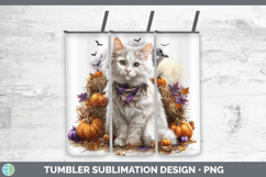 GorgeousCats Halloween Bandana Tumbler design.