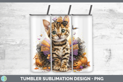 GorgeousCats Halloween Tumbler design.