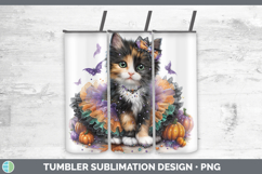 GorgeousCats Halloween Tumbler design.