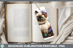 GorgeousCats Halloween Bookmark design.