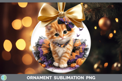 GorgeousCats Halloween Ornament design.