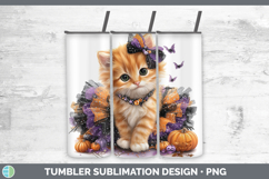 GorgeousCats Halloween Tumbler design.