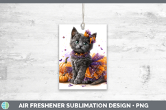 GorgeousCats Halloween Air Freshener design.