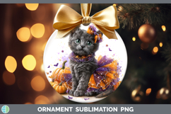 GorgeousCats Halloween Ornament design.