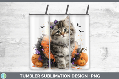 GorgeousCats Halloween Tumbler design.