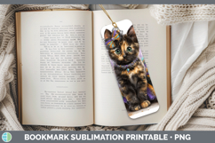 GorgeousCats Halloween Bookmark design.
