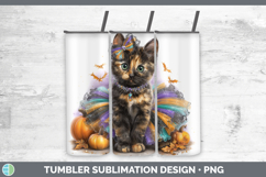 GorgeousCats Halloween Tumbler design.