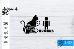 Antisocial Quotes SVG | Sarcastic Quotes|Funny Quotes Design Product Image 1