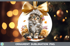 GorgeousCats Knit Hat Ornament design.