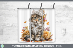 GorgeousCats Knit Hat Tumbler design.