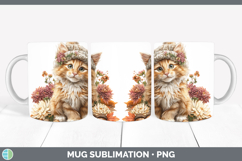 GorgeousCats Knit Hat Mug Wrap design.