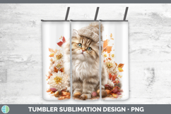 GorgeousCats Knit Hat Tumbler design.