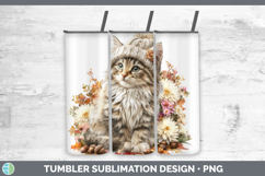 GorgeousCats Knit Hat Tumbler design.