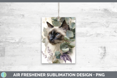 GorgeousCats Lavender and Eucalyptus Air Freshener design.