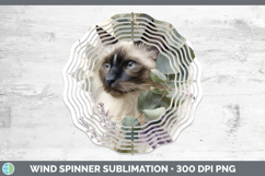 GorgeousCats Lavender and Eucalyptus Wind Spinner design.