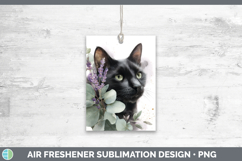 GorgeousCats Lavender and Eucalyptus Air Freshener design.