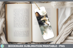 GorgeousCats Lavender and Eucalyptus Bookmark design.
