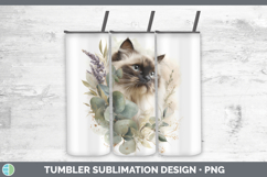 GorgeousCats Lavender and Eucalyptus Tumbler design.
