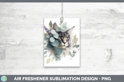 GorgeousCats Lavender and Eucalyptus Air Freshener design.