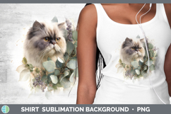 GorgeousCats Lavender and Eucalyptus Shirt design.