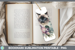 GorgeousCats Lavender and Eucalyptus Bookmark design.