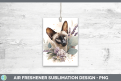 GorgeousCats Lavender and Eucalyptus Air Freshener design.