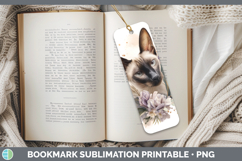 GorgeousCats Lavender and Eucalyptus Bookmark design.