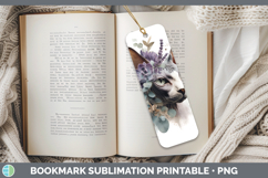 GorgeousCats Lavender and Eucalyptus Bookmark design.
