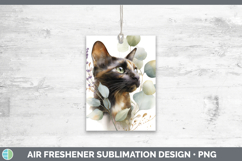 GorgeousCats Lavender and Eucalyptus Air Freshener design.