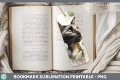 GorgeousCats Lavender and Eucalyptus Bookmark design.