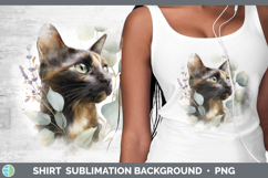 GorgeousCats Lavender and Eucalyptus Shirt design.