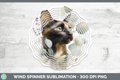 GorgeousCats Lavender and Eucalyptus Wind Spinner design.