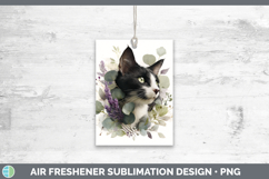 GorgeousCats Lavender and Eucalyptus Air Freshener design.