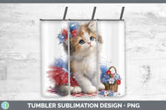GorgeousCats Patriotic Tumbler design.