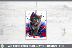 GorgeousCats Patriotic Air Freshener design.