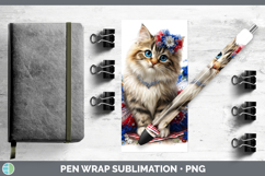 GorgeousCats Patriotic Pen Wrap design.